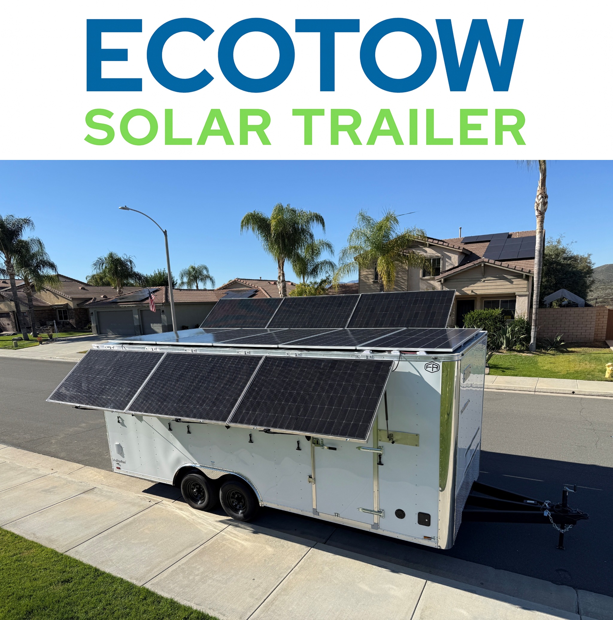 EcoTow Solar Trailer